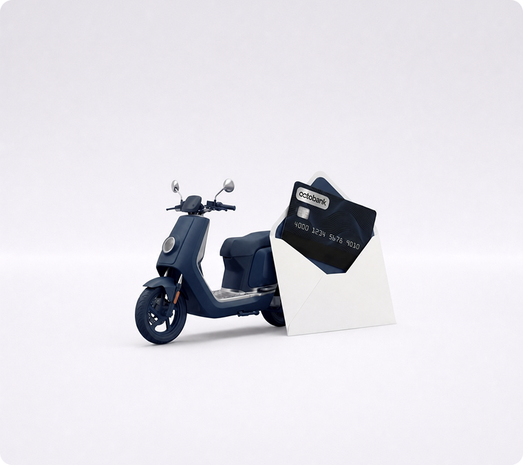 Visa Classic kartasini uyga yetkazib berish