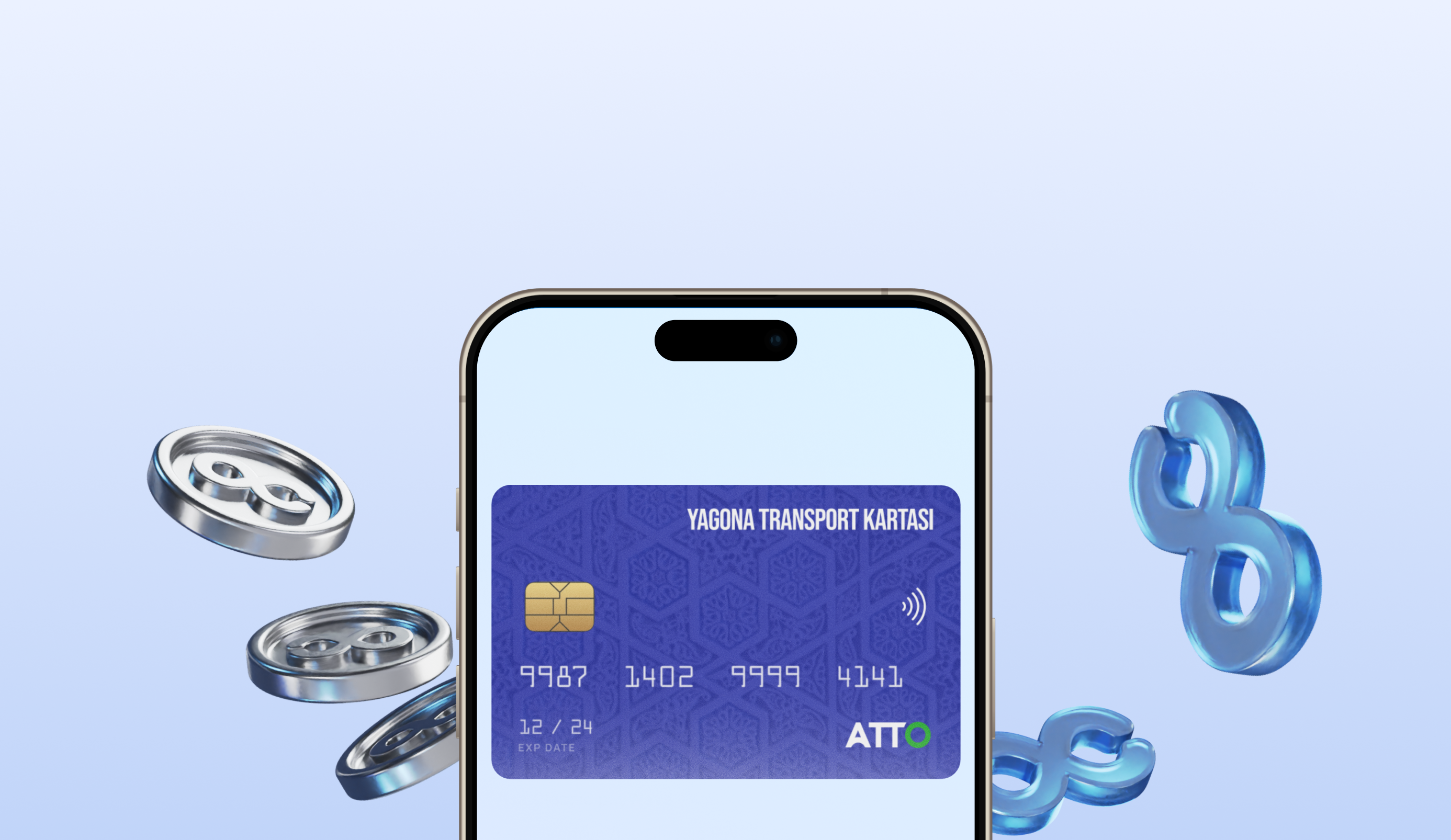 ATTO — стандартная транспортная карта для поездок в метро